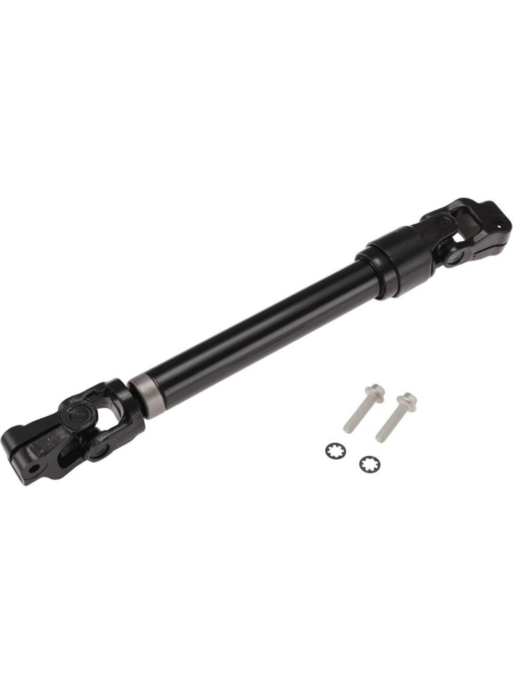 Lower Power Steering Shaft for Jeep Cherokee 1984-1994 - Durable Metal, Black